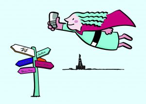 Postkartenaktion zum 25.11.2016